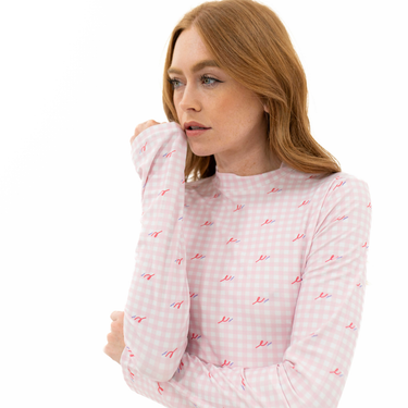 Ray Dress Pink Gingham
