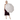 A woman holding a large open UPF50 + sun umbrella with a repeating beige and brown leaf-like pattern on a white background. She is wearing a sleeveless dark burgundy dress and white heeled sandals against a plain white studio background